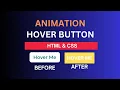 CSS Animation Hover Button Change button color with hover