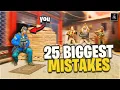 25 Game Losing Mistakes You Need to STOP Making
