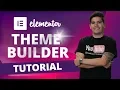 Elementor Theme Builder Tutorial Elementor PRO Tutorial