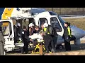 NEW JERSEY ROUTE 202 MAJOR ACCIDENT 25 HUNTERDON COUNTY ACCIDENT WITH MEDEVAC