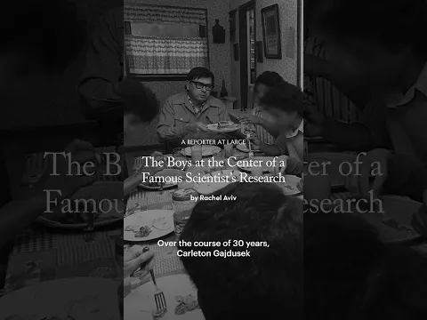 The Boys at the Center of a Famous Scientist's Research