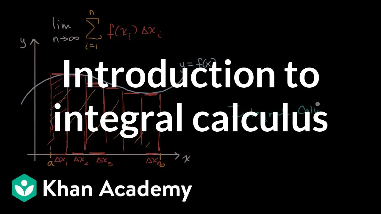 Introduction to integral calculus | Accumulation and Riemann sums | AP Calculus AB | Khan Academy