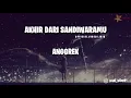 Anggrek - Akhir Dari Sandiwaramu ( Lirik )