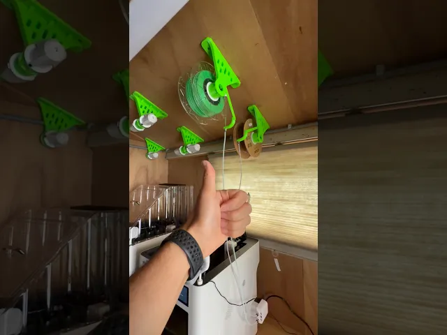 Wall Mount Spool Holder for U1 video thumbnail