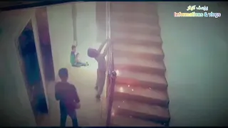 صعقة كهربائية كادت تودي بحياة طفل لولا تدخل وشجاعة طفل أخر دندنها