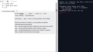 1 2 1 - Print function
