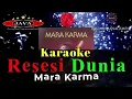 Download Lagu Karaoke Resesi Dunia - Mara Karma \u0026 Kharisma Group  || Karaoke Dangdut