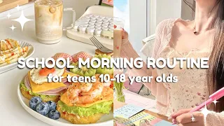 10 18 Year Olds School Morning Routine Simple And Productive 