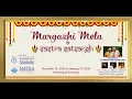 Lagu SASTRA SATSANGH Margazhi Mela Vocal by Malladi Brothers Dr. Ravikumar \u0026 Shri Sreerama Prasad