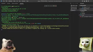 HOW TO INSTALL TKINTER MODULE USING MICROSOFT VS CODE IN TERMINAL PYTHON TUTORIAL 003