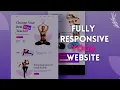 Fully Responsive Yoga Website HTML CSS JS mode