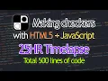 TIMELAPSE 25HR Coding Checkers With HTML5 JavaScript