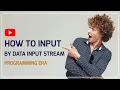 Java Introduction Part 5 Reading Data by DataInputStream Class in java programming