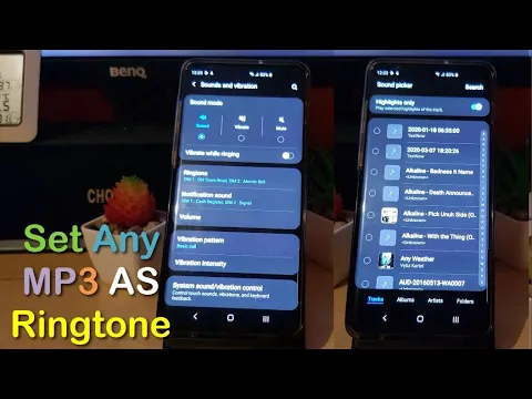 Download MP3 How to set MP3 Songs as Ringtone Galaxy S10 and S20
