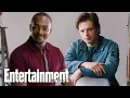 Download Lagu Anthony Mackie \u0026 Sebastian Stan Give Their Best Captain America Impression | Entertainment Weekly