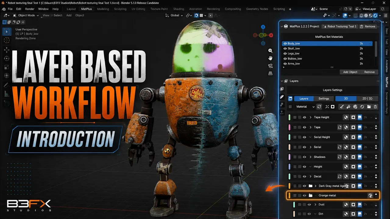 MatPlus: Introduction to Layer-Based Workflow
