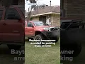 Baytown Ordinance Arrest Man arrested for parking truck on his lawn