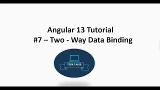 Angular 13 Tutorial Two way data binding