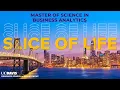 Slice of Life Master of Science in Business Analytics - UC Davis Graduate School of Management