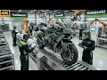 This Is How a 55 000 Kawasaki Ninja H2R Is Made - Superbike Factory Tour