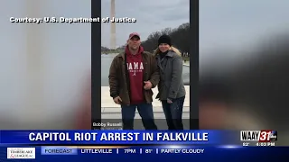 Falkville man arrested for Jan 6 Capitol riot talks to WAAY 31