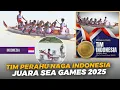 GOKIL🥶 MEDALI EMAS PERAHU NAGA 🇮🇩🥇 DETIK-DETIK MEDALI EMAS INDONESIA DRAGONS BOAT MEN'S SMALL 200M