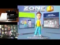 Zone Interactive 3D Gaming Console part 1 Arcade Games - 10 brief game play