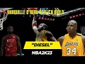Shaquille O Neal Diesel replica build on NBA 2K23