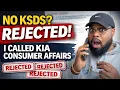 KIA CONFIRMED IT No KSDS ENGINE DENIED I Called Kia Consumer Affairs KIA HYUNDAI 2026