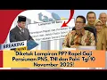 DIKETUK LAMPIRAN PP? RAPEL GAJI PENSIUNAN PNS, TNI DAN POLRI 10 NOVEMBER 2025!