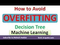 How to Avoid Overfitting in Decision Tree Learning Machine Learning Data Mining by Mahesh Huddar