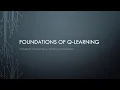 Foundations of Q-Learning