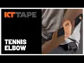 KT Tape Tennis Elbow Taping Kinesiology Tape for Elbow Pain
