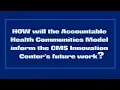 Just A Minute Accountable Health Communities Model