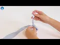 How to add an adjustable Dritz Bow Tie Set