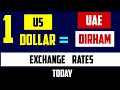 1 USD AED 19 JUNE 2024