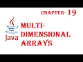 Multi-dimensional arrays in java - Java Tutorial
