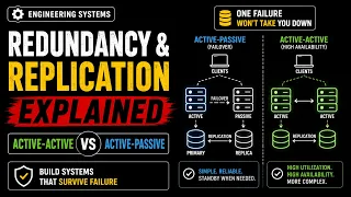 Redundancy Replication Explained Active-Active vs Active-Passive Architectures