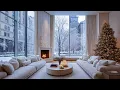 Lagu Warm Jazz Background Music And Christmas Atmosphere In Luxury Apartment - Gentle Jazz On A Snowy Day