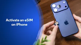 Activate an eSIM on iPhone Optimum Mobile