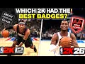 WHICH 2K HAD THE BEST BADGES - NBA 2K