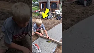 الولد الصغير اللي فاجئ أبوه بموهبته Shorts 