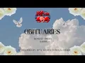 WE FM s Obituaries - 29th June 2026