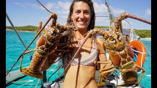 Our BIGGEST Lobster Catch & Sailing to Georgetown [Ep126]