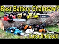 Best Chainsaw Brand ROUND 1 of 2 Milwaukee vs DeWalt Makita Ryobi WORX