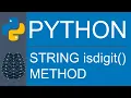 Python Data Type String isdigit Method To Check Superscript and Subscript Unicode Sequences