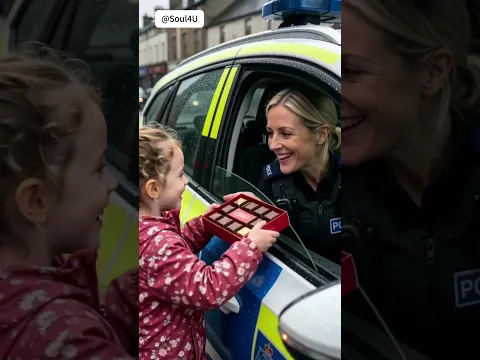 A little girl's admiration #emotion #kindness #love #viral