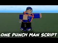 ROBLOX FE One Punch Man Script ROBLOX EXPLOITING