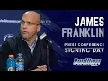 James Franklin discusses Penn State s 2023 recruiting class Press Conference