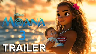 Moana 3 (2025) | Teaser Trailer | Disney Animation | Concept Trailer (4K)